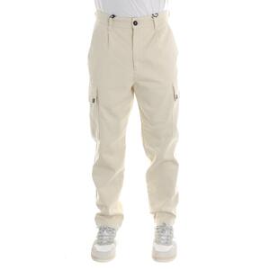 PANTALONE CARGO BIANCO